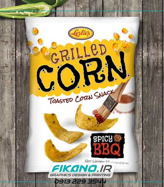 سفارش طراحی بسته بندی چیپس و پفک - وب سایت فیکانو www.fikano.ir