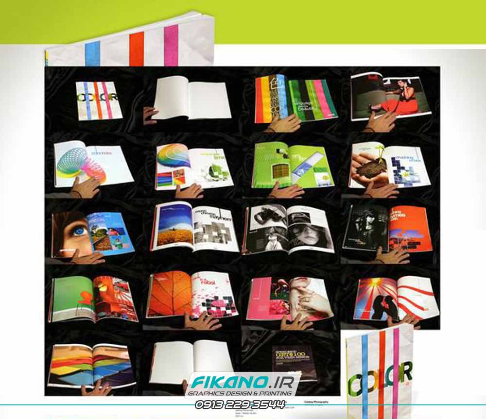 سفارش آنلاین طراحی کاتالوگ www.fikano.ir