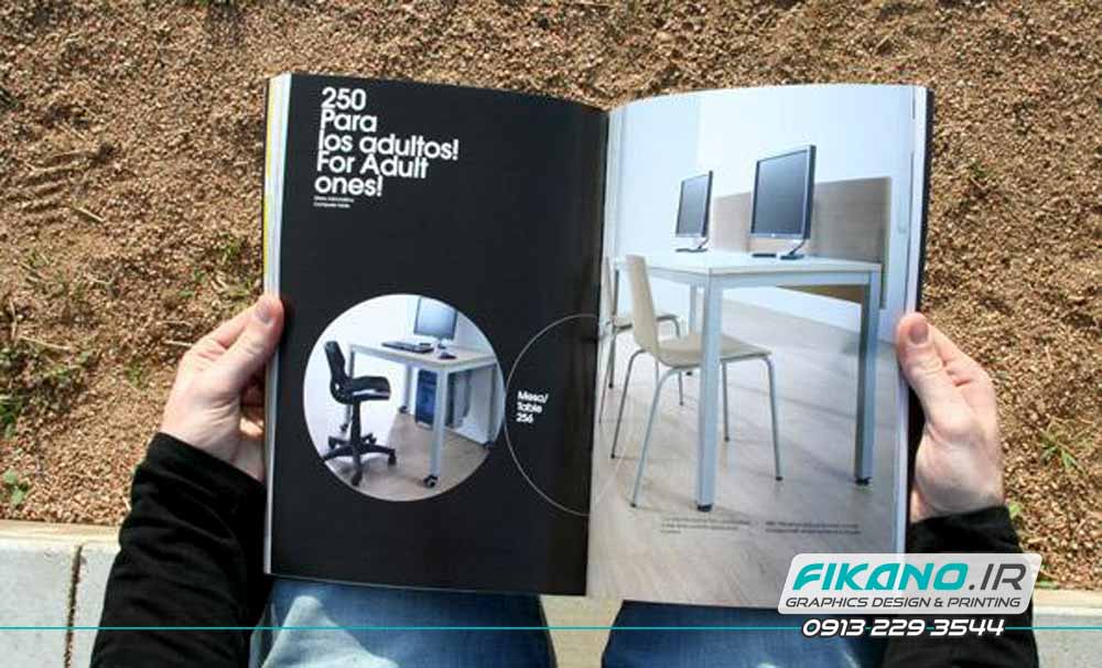 سفارش آنلاین طراحی کاتالوگ www.fikano.ir
