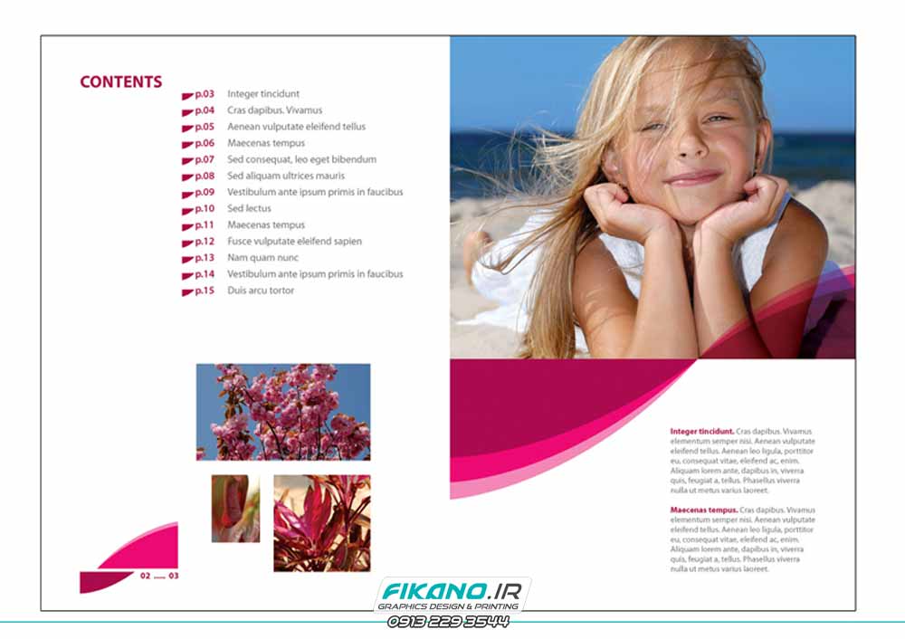 سفارش آنلاین طراحی کاتالوگ www.fikano.ir