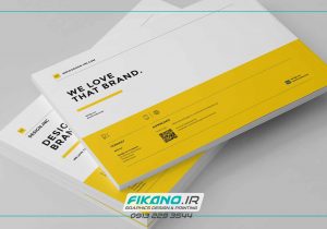 انجام سفارش طراحی بروشور، کاتالوگ و تراکت بصورت حرفه ای - www.fikano.ir