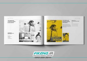 انجام سفارش طراحی بروشور، کاتالوگ و تراکت بصورت حرفه ای - www.fikano.ir