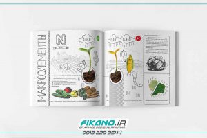سفارش طراحی کاتالوگ و فولدر تبلیغاتی - www.fikano.ir