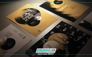 انجام سفارش طراحی بروشور، کاتالوگ و تراکت بصورت حرفه ای - www.fikano.ir