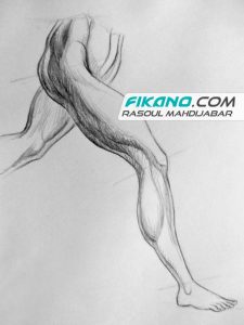 آموزش طراحی شخصیت - طراحی از پا - سایت فیکانو