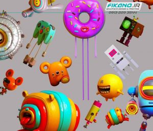 سفارش طراحی کاراکتر در سایت فیکانو www.fikano.ir