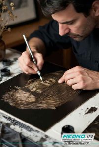 آموزش اسکراچ بُرد , Scratchboard